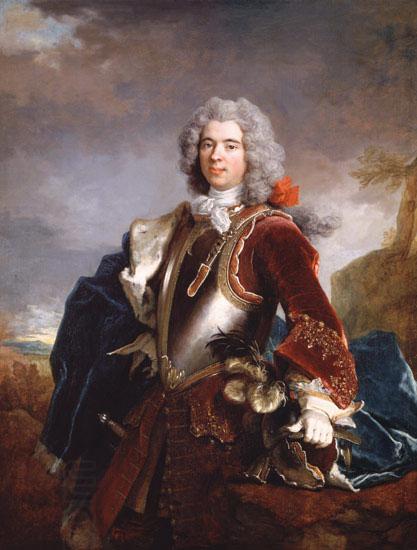 Nicolas de Largilliere Portrait of Jacques I, Prince of Monaco oil painting picture